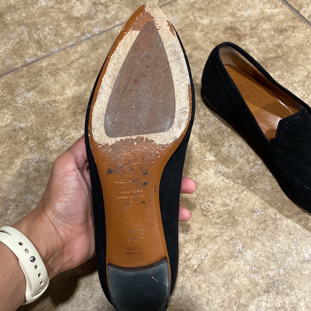 Aquatalia Suede Loafers - Picture 2 of 4